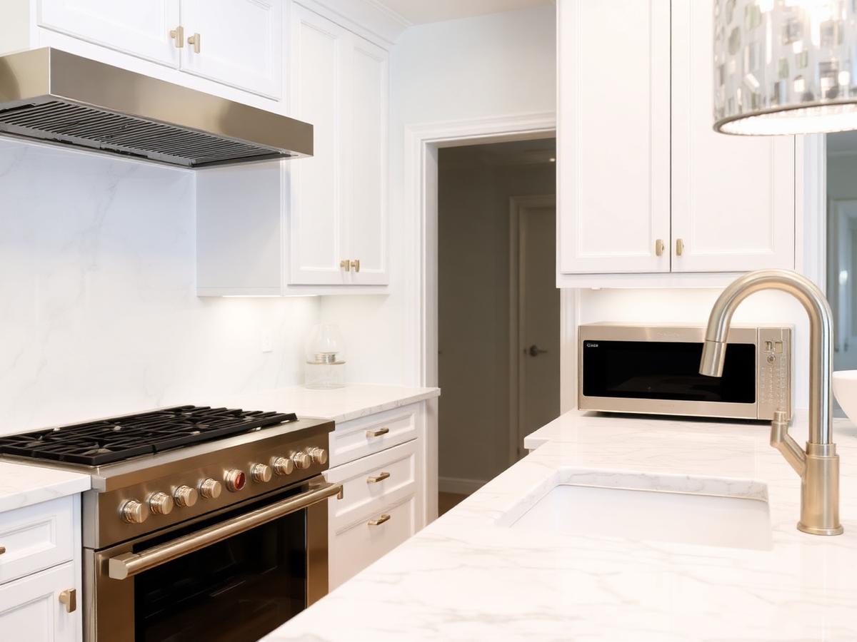 Modern manor kitchen transformation